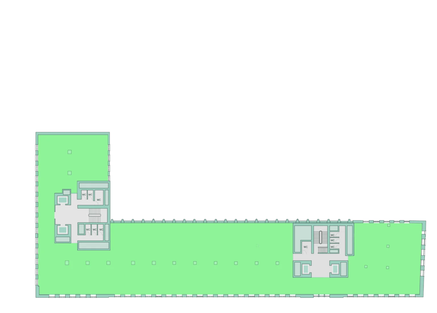 Seventh floor floorplan